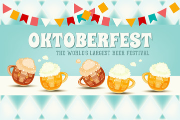 Wall Mural - Oktoberfest Beer Festival