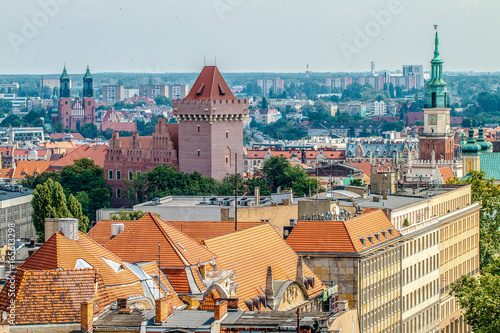 Zdjęcie XXL Poznań z dachu okrąglaka