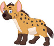 Cute hyena cartoon