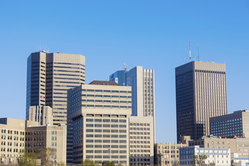 Skyline of Winnipeg