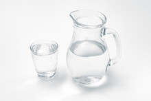  Glass And Jug With Drink Water