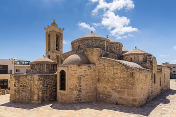 the geroskipou glorious byzantine church - agia paraskevi, cyprus