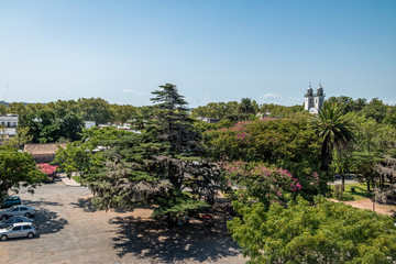 Wall Mural - Aerial view of Colonia del Sacramento - Colonia del Sacramento, Uruguay