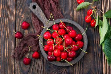 Wall Mural - fresh cherry