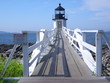 Marshall Point Lighthouse. New Eng!and, USA