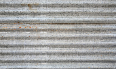 Wall Mural - Corrugated steel sheet useful as a background.