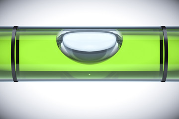 green spirit level