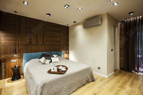 Modern Spacious Bedroom Buy This Stock Photo And Explore