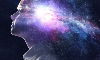 Wall Mural - mystery of space world
