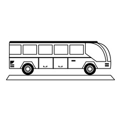 Sticker - bus sideview icon image