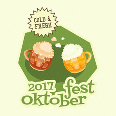 Wall Mural - Oktoberfest Beer Festival