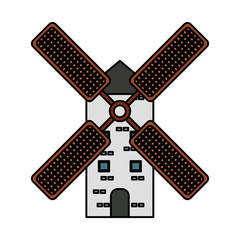 Sticker - wind mill icon image