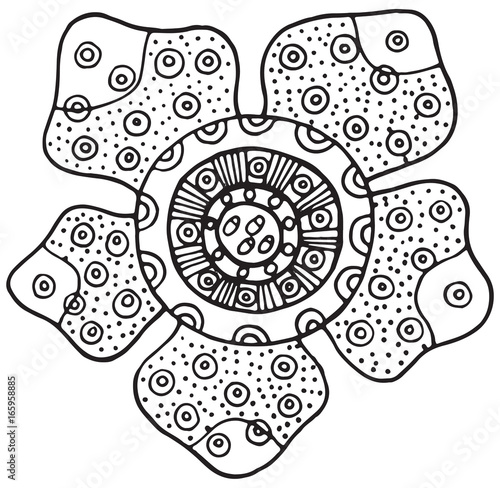 Rafflesia flower vector isolated element Stock Vector | Adobe Stock