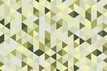Leinwandbilder - Abstract Olive Green Polygon Geometric Background. 3d Rendering