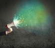 © ra2 studio - Hand holding megaphone