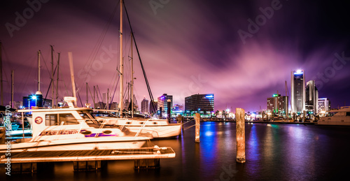 Fotografie, Obraz Night scenes around corpus christi texas