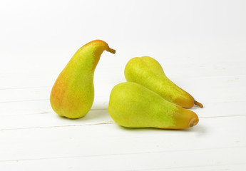 Poster - three yellow pears