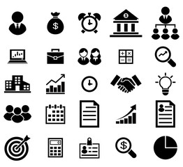 business icon set