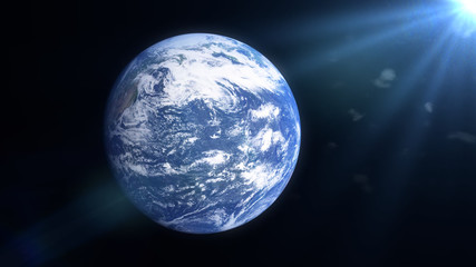 Wall Mural - the blue planet earth