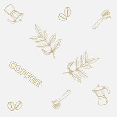 Poster - Coffee logo vector