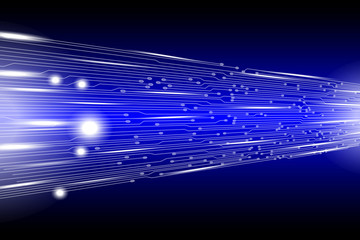 Aufkleber - Hi Technology Circuit Board Pattern Vector Background