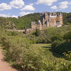 Wall Mural - Cochem, Germany – Fairytale castle on the hill