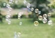 © Alexey Kuzma/Stocksy - Bubbles on the nature background