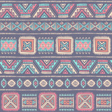 Fototapeta Na sufit - Tribal Aztec vintage seamless pattern