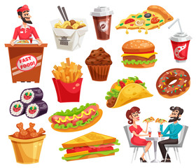 Poster - Fast Food Set