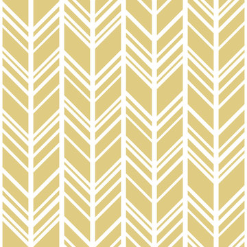 Chevron background in gold and white. Seamless vector pattern