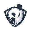 Panda Vector Logo Illustration