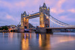© Boris Stroujko - Tower Bridge in London, UK, in sunrise morning light