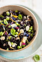 Small Bowl With Black Rice Salad