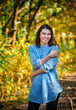 © Denys Kurbatov - young Woman in forest portrait