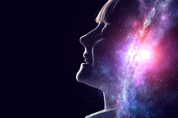 Wall Mural - mystery of space world
