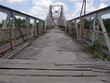 Vernachlässigte Stadtbrücke im galizischen Halytsch, Ukraine