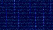© writerfantast - Matrix, blue. Format 16:9. Vector illustration
