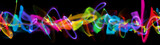 Fototapeta Fototapety dla młodzieży do pokoju -  A colorful light painting effect super panorama, Creative artwork