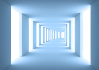 Wall Mural - empty corridor.