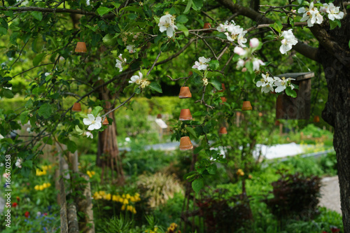 D Bayern Schwaben Augsburg Botanischer Garten Insektenhotel