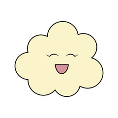 Wall Mural - Cloud cute cartoon