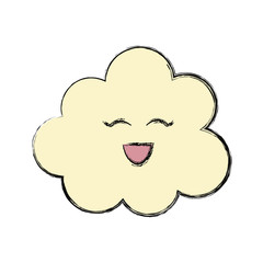 Wall Mural - Cloud cute cartoon