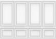 © PATARA - 3d rendering. luxury white wood wall background