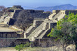 The West Side Platform at the Monte Alban Pyramid Complex in Oxaca