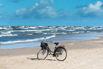 Wall Mural - Stormy Baltic sea.