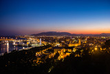 Fototapeta Miasto - View of Malaga