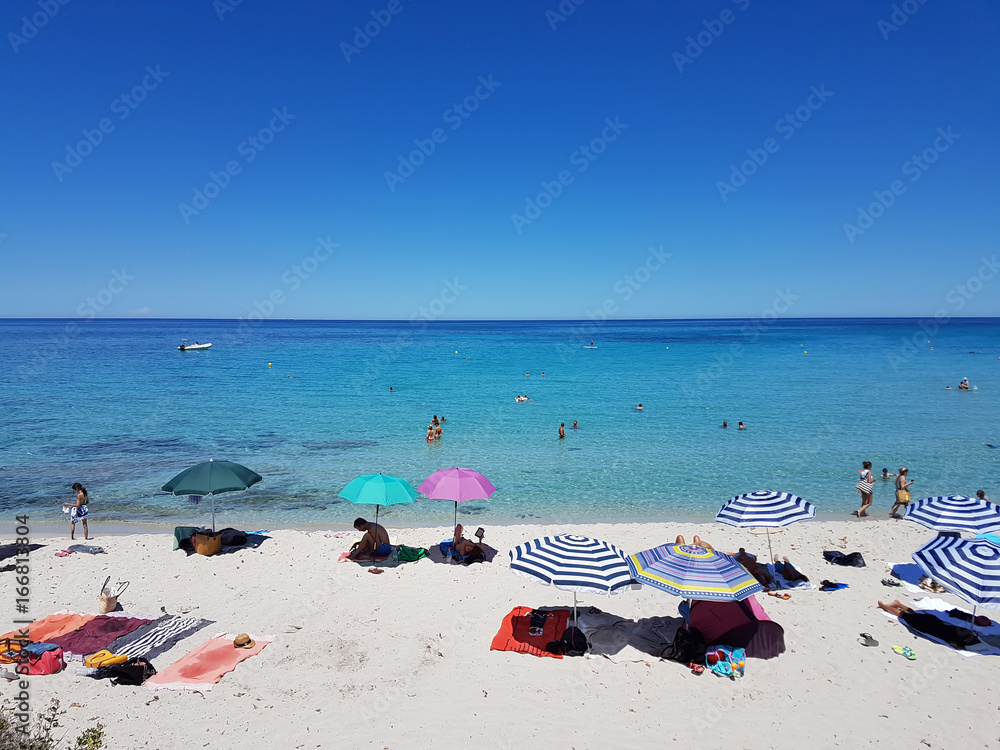 Photo Art Print La Plage De Ghjunchitu à Corbara Haute