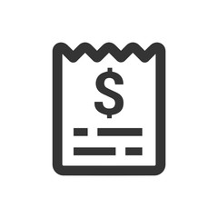 Wall Mural - Invoice Icon