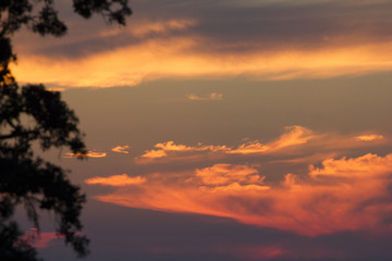 Pink sunrise over Escambia Bay 2