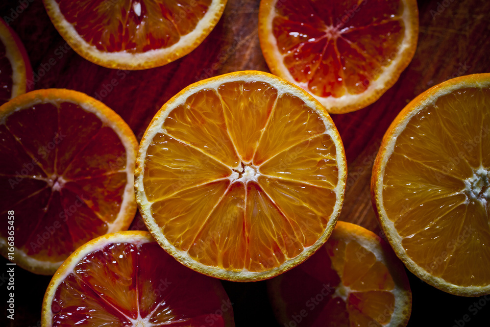 Sycylijskie pomarańcze - obrazy, fototapety, plakaty 
